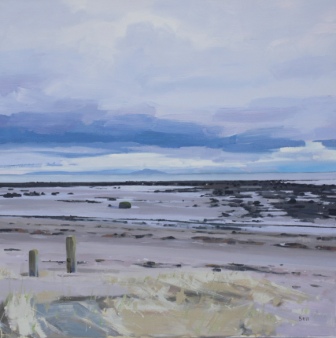 JOHN BELL - winter beach, barassie